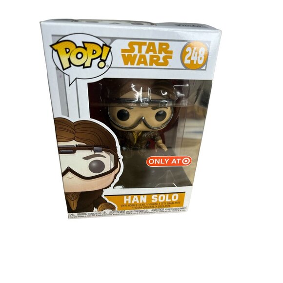 Funko Pop Star Wars Target Exclusive Han Solo Vinyl Bobble-Head #248 - Picture 1 of 5